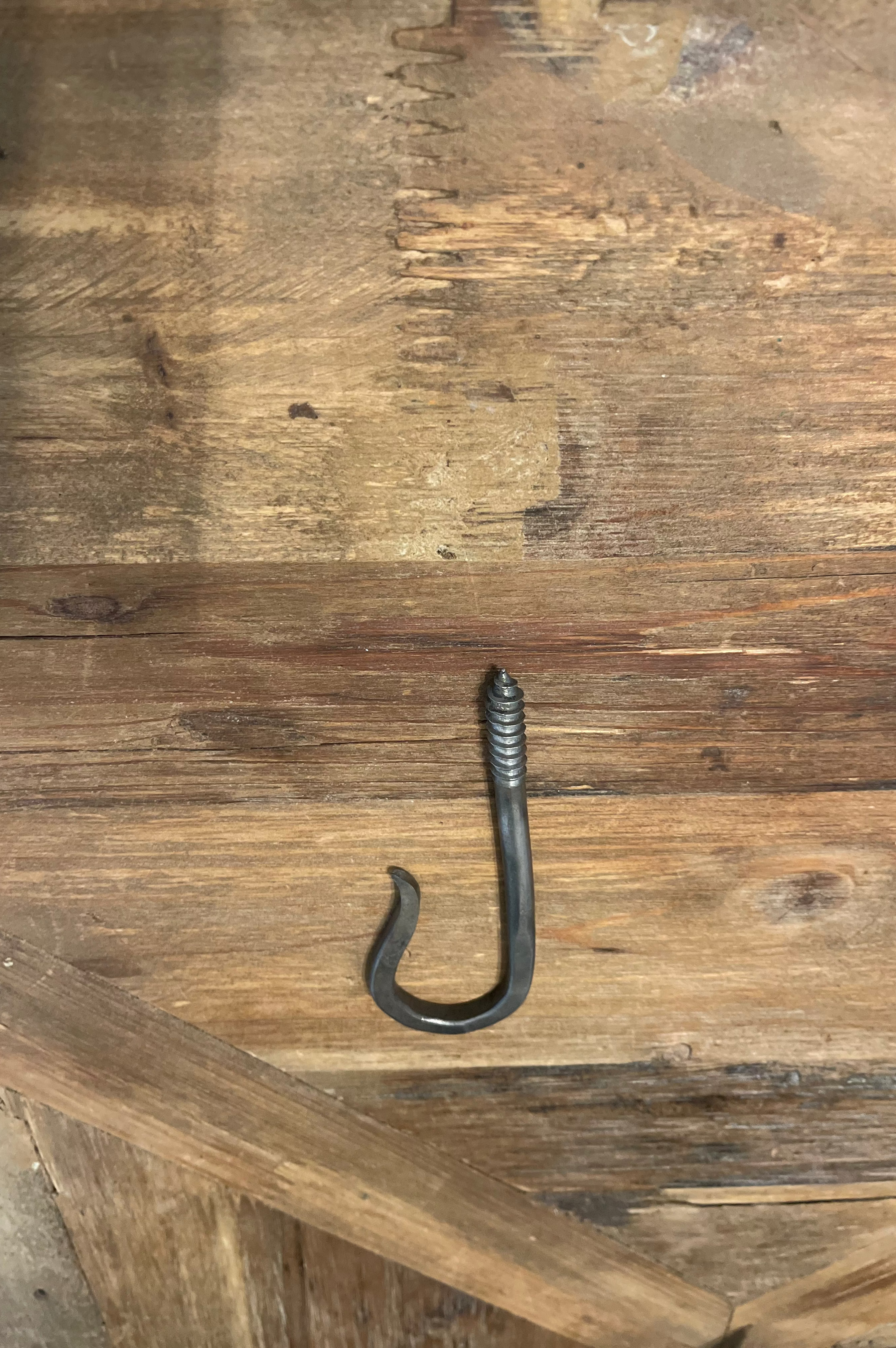 Hand Forged Post Hook steel