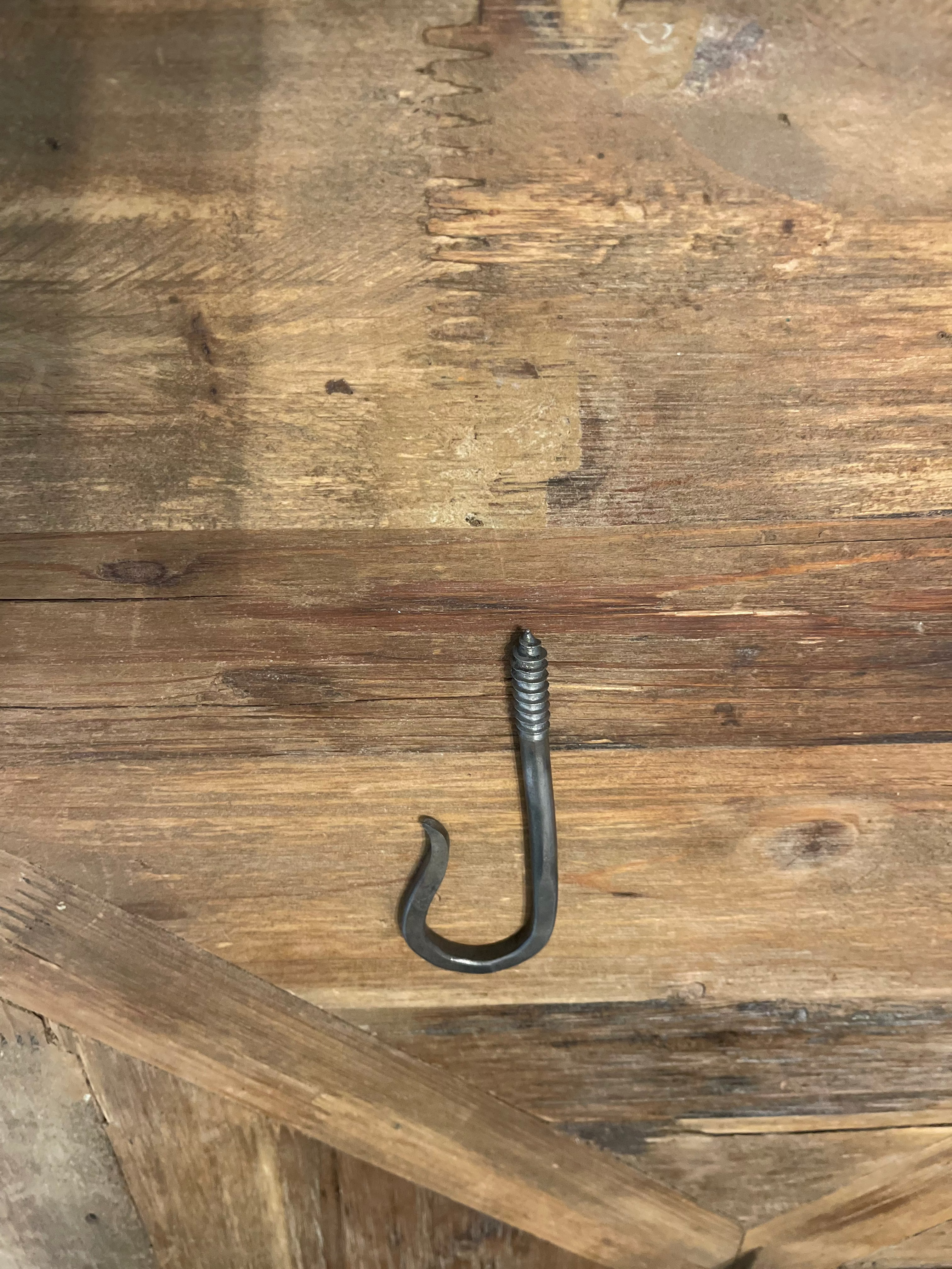Hand Forged Post Hook steel