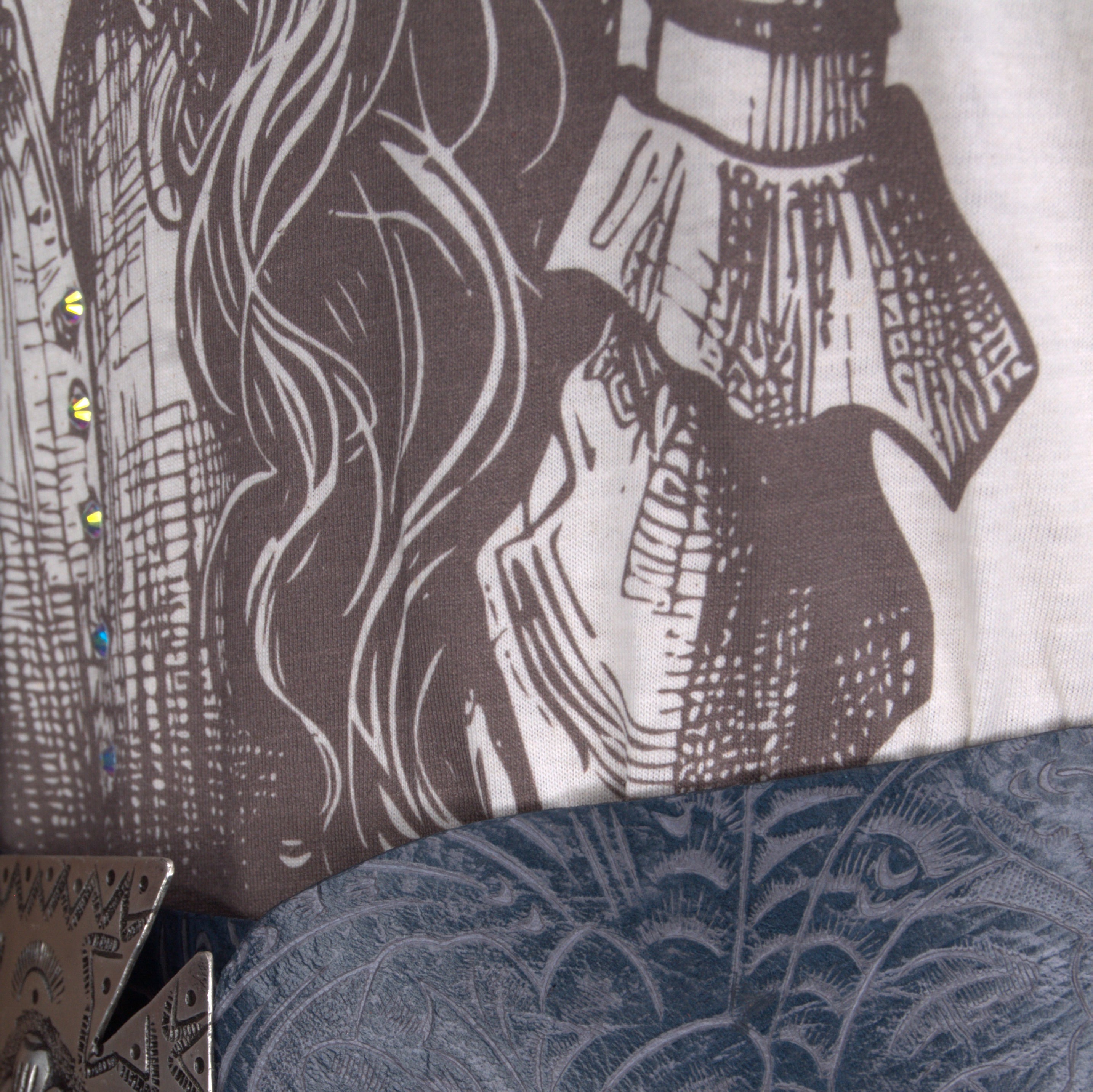 Saphire Leather Hip Belt