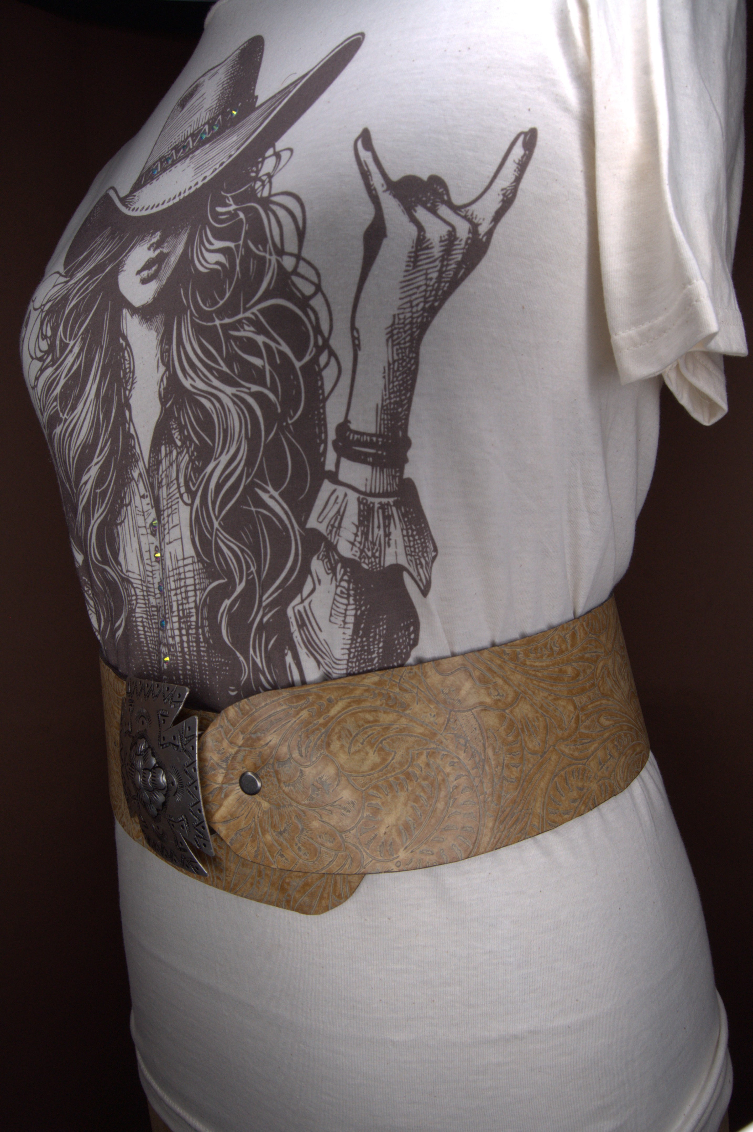 Tan Leather Hip Belt