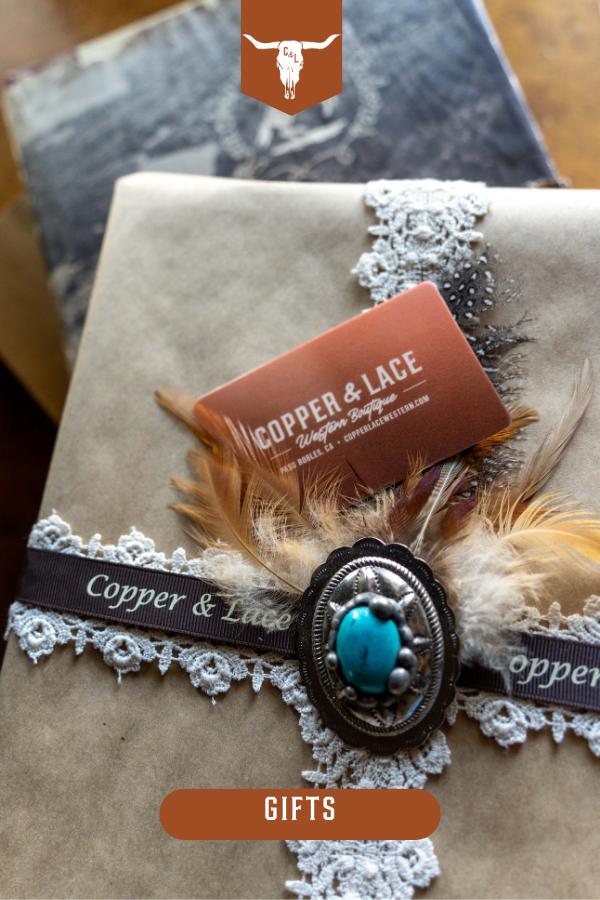 A collection of unique gifts, including handcrafted items and home goods