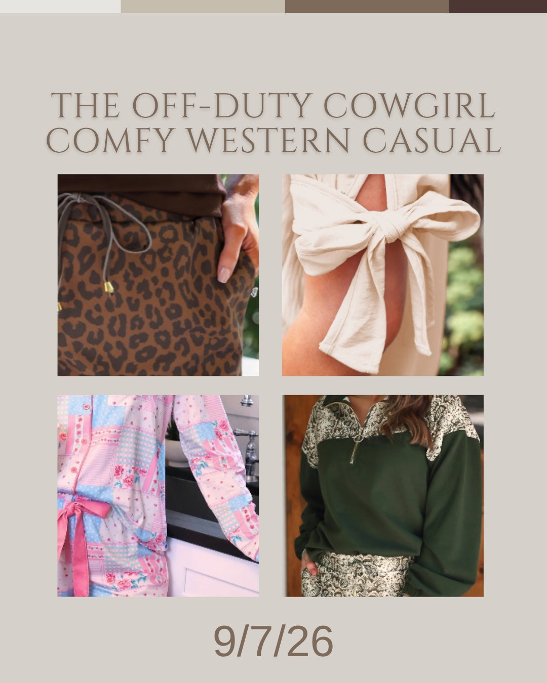 The Off-Duty Cowgirl | Comfy Western Casual Styles 9-7-26