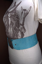 Green Leather Hip Belt