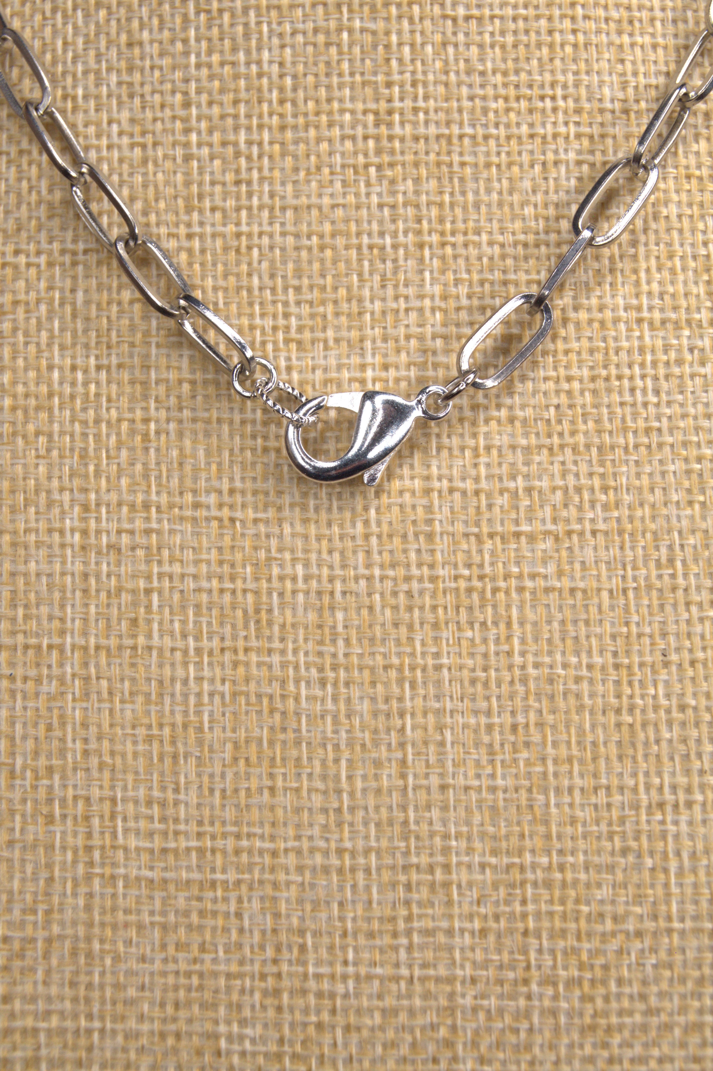 Paisley Picasso Jasper Bar Necklace – 19