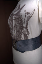 Saphire Leather Hip Belt