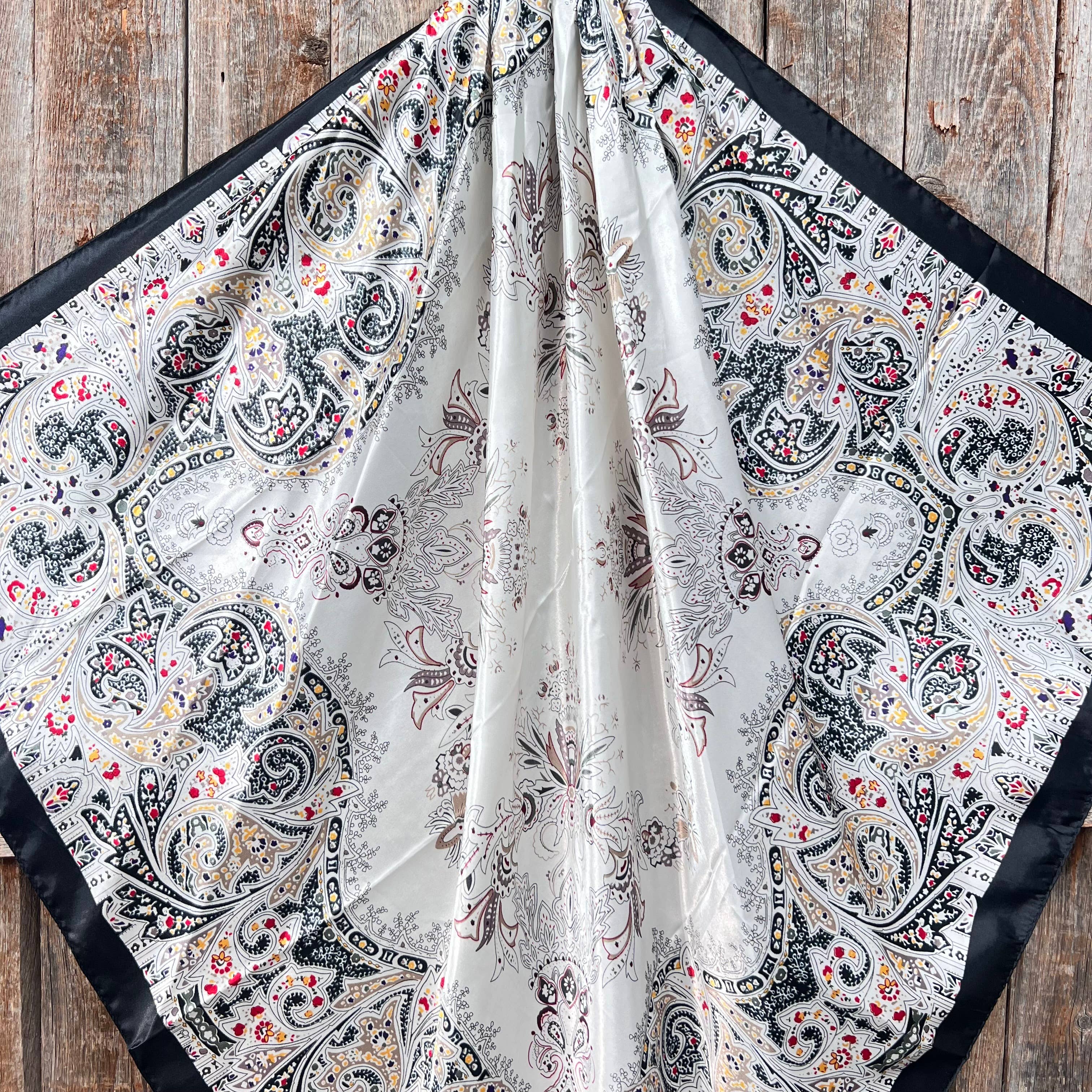 Paisley patterned fabric Scarf